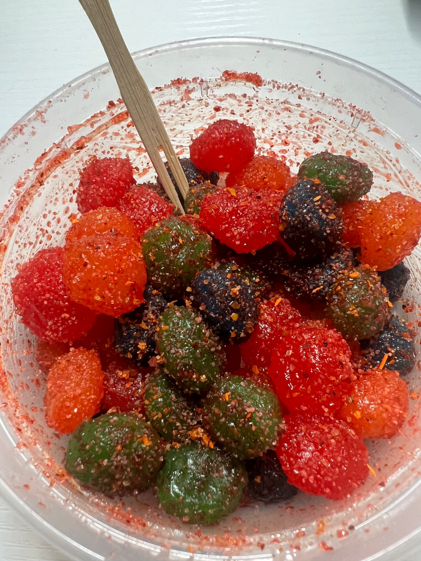 Tangy Watermelon Gushies (Sweet & Spicy)